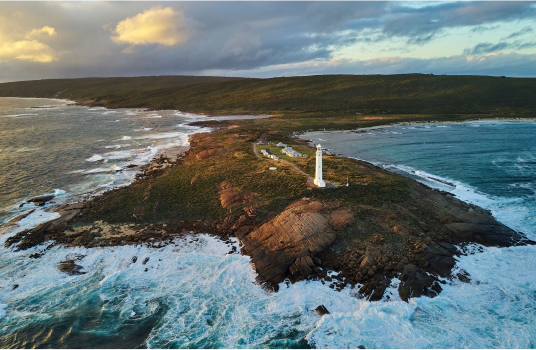 Rounding the cape